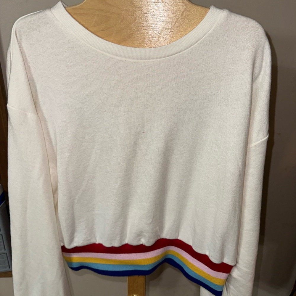 forever 21 rainbow sweater